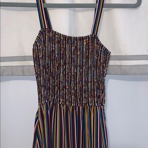 band of gypsies striped maxi dress